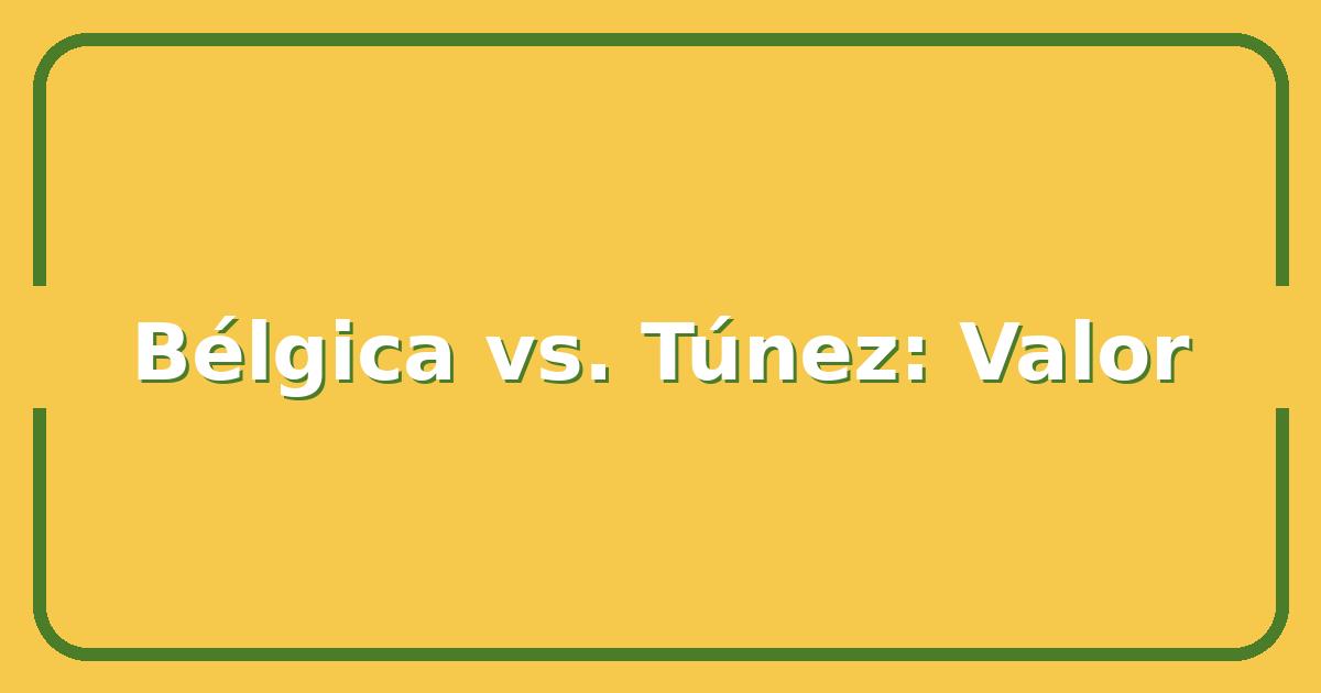 Bélgica vs. Túnez, Which Destination Offers Better Value for Your 2025 Trip?