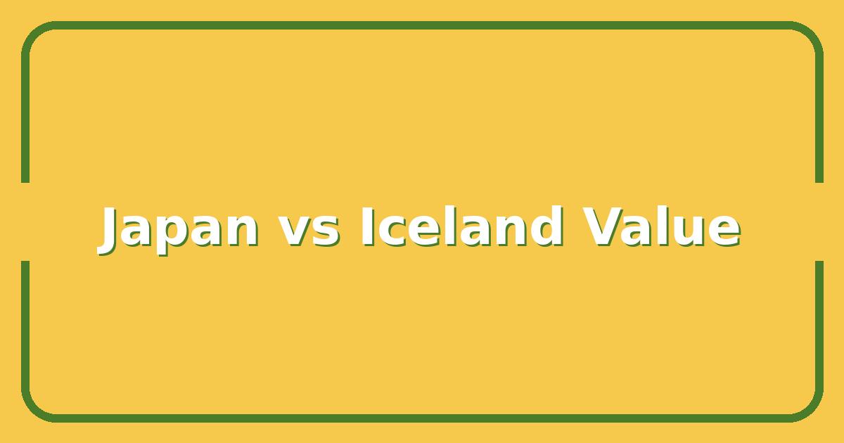 Japan vs Iceland, Which Destination Offers Better Value for Your Money?