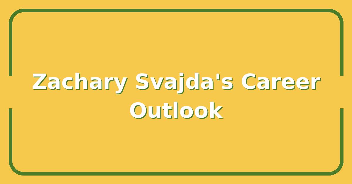 Zachary Svajda’s Net Worth, Endorsements, and 2025 Career Outlook