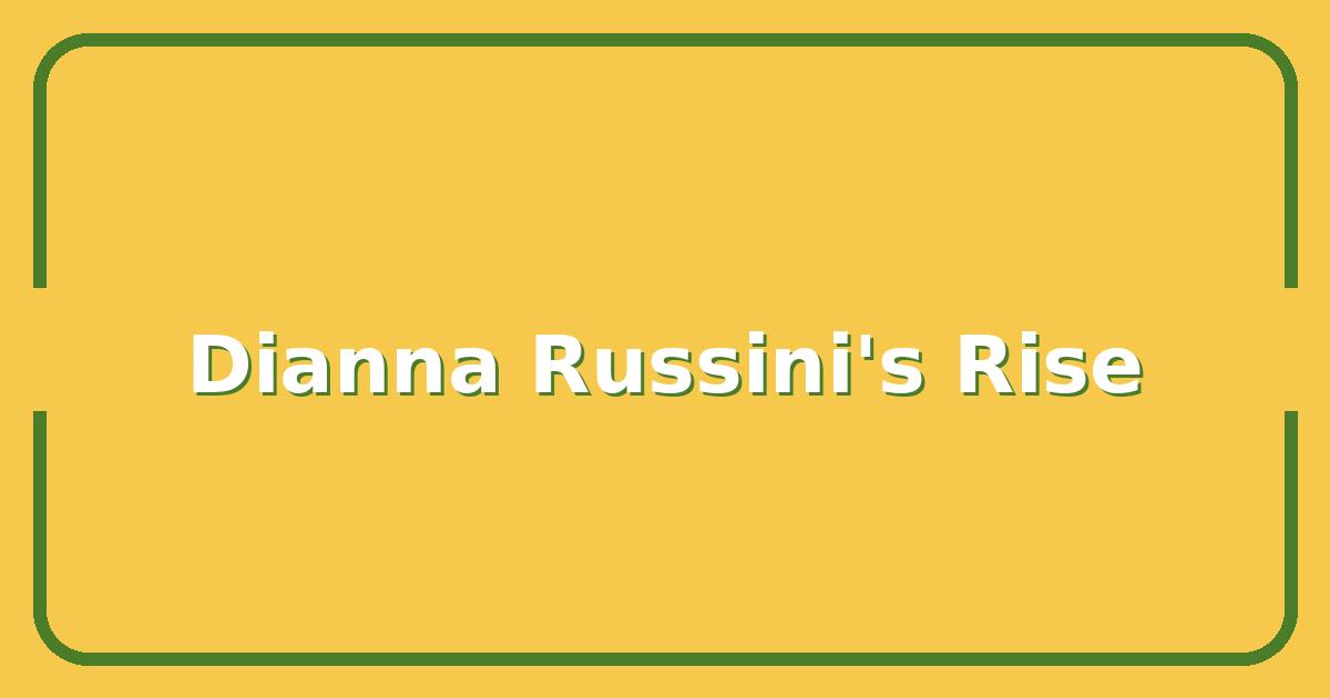 Who Is Dianna Russini? Inside the Rise of ESPN’s Top NFL Insider