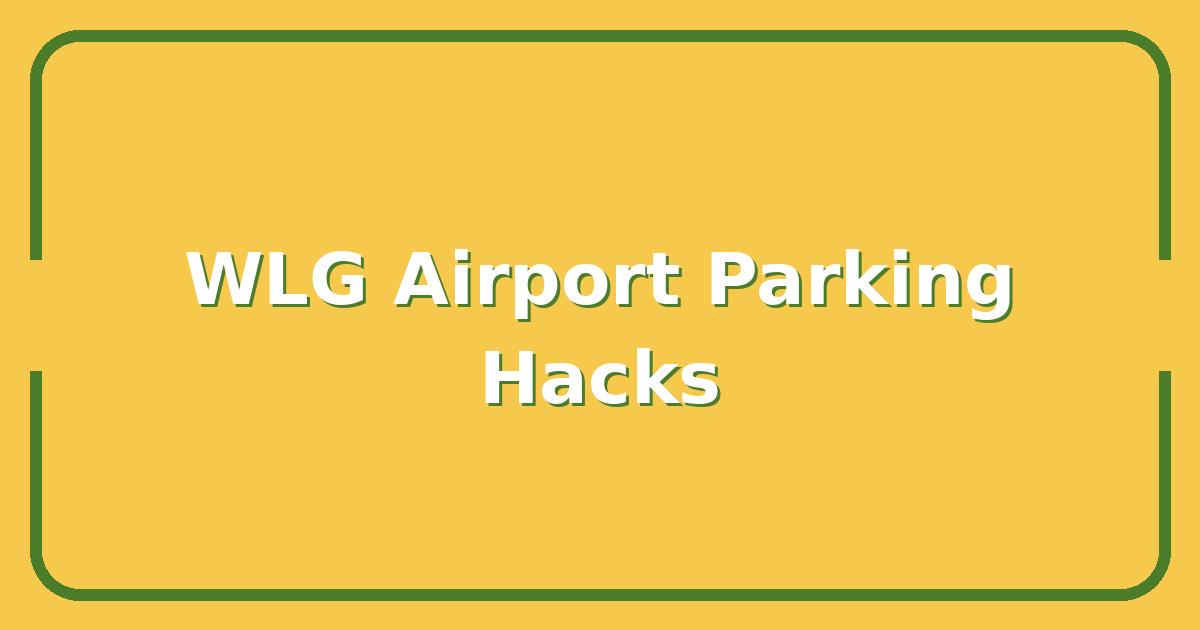 WLG Airport Parking, 6 Cost-Saving Hacks for Frequent Flyers