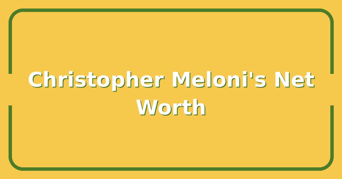 Christopher Meloni’s Net Worth, Career Earnings, and Most Lucrative Roles