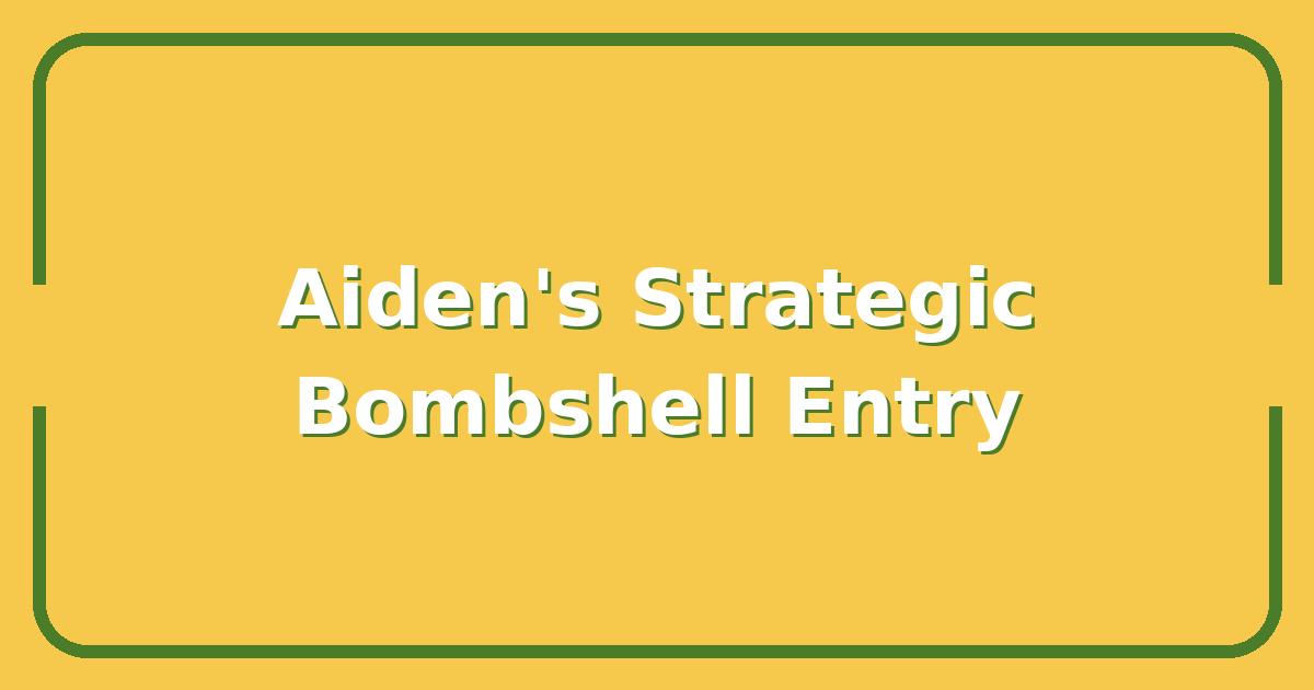 Aiden Love Island 2026, Is He the Most Strategic Bombshell Yet?