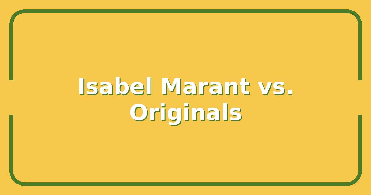 Isabel Marant Havaianas vs. the Originals: Which Flip-Flop is Worth the Price?