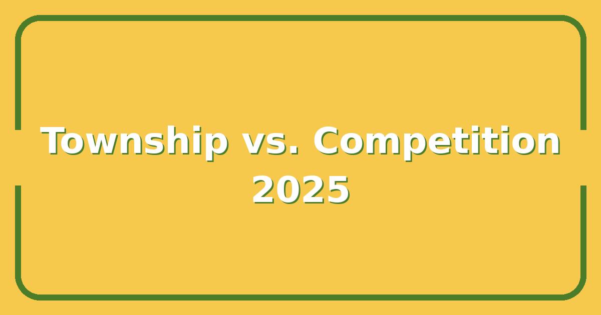 Township vs. the Competition, Which City-Builder Game Earns Your Time in 2025?