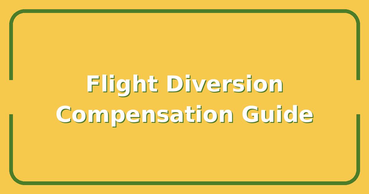 Frontier Airlines Chicago Flight Diversion, How to Get Compensated and Rebooked Fast