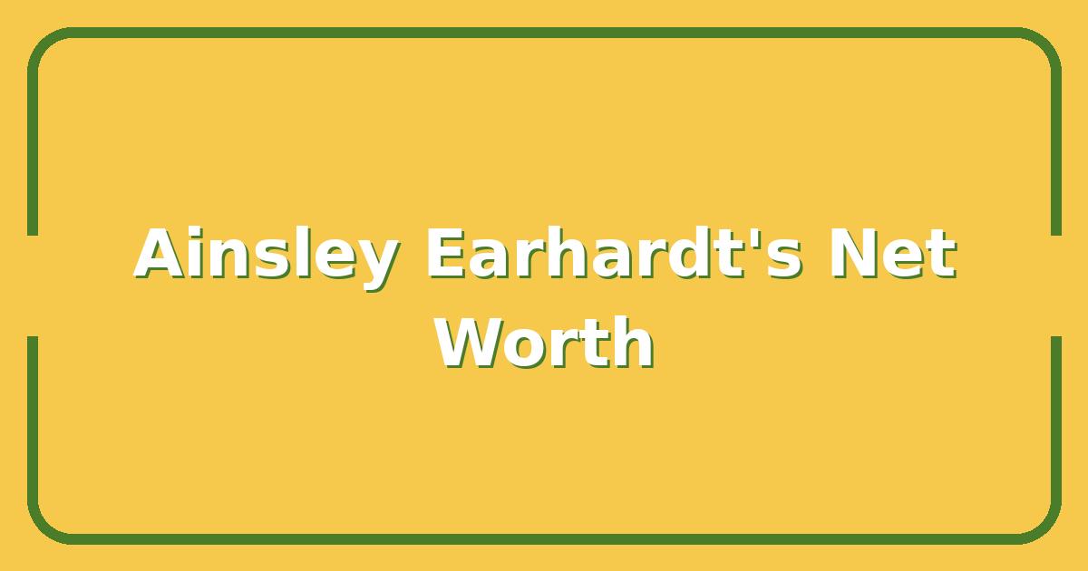 Ainsley Earhardt’s Net Worth, Salary, and Career Timeline