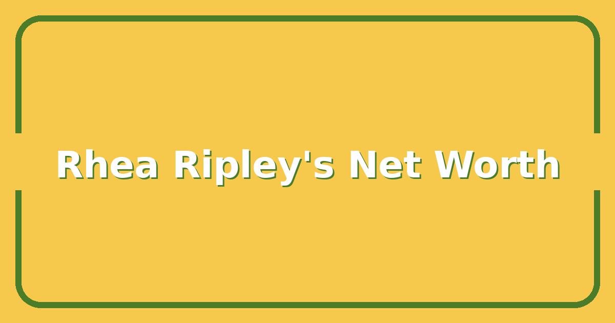 Rhea Ripley’s Net Worth, Career Earnings & Biggest Pay-Per-View Matches