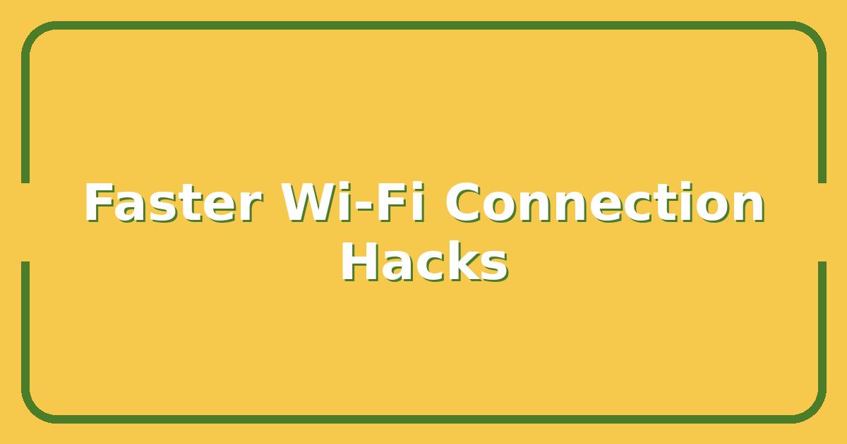 Unlock Faster Streaming: 5 Connection Hints That Instantly Boost Your Wi-Fi Speed
