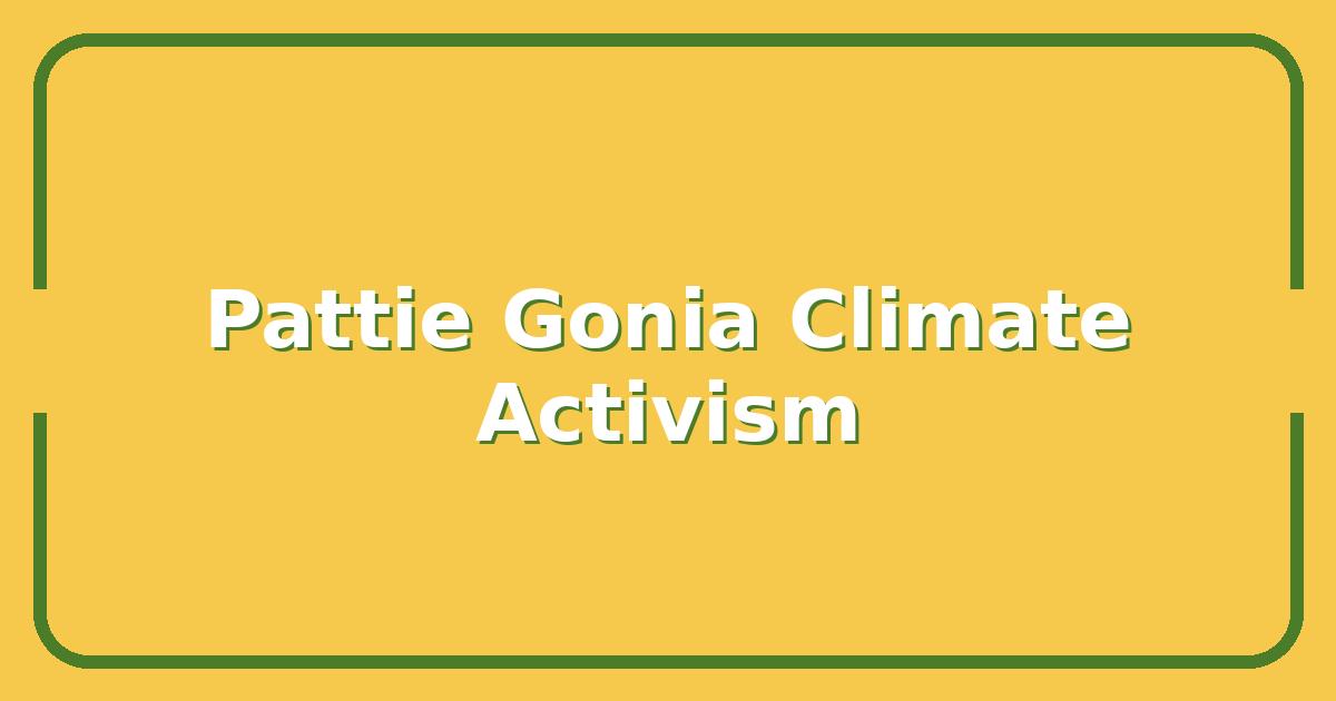 Why Pattie Gonia Is the Drag Queen Climate Activists Are Following in 2025