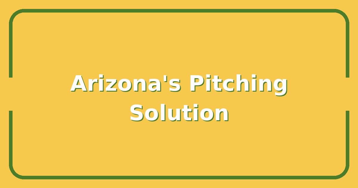 Dodgers vs. DBacks, How Arizona’s Pitching Staff Finally Solved L.A.’s Lineup
