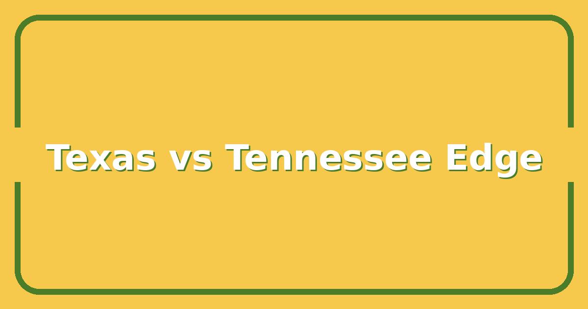 Texas vs Tennessee Softball, Who Has the Edge in 2025?